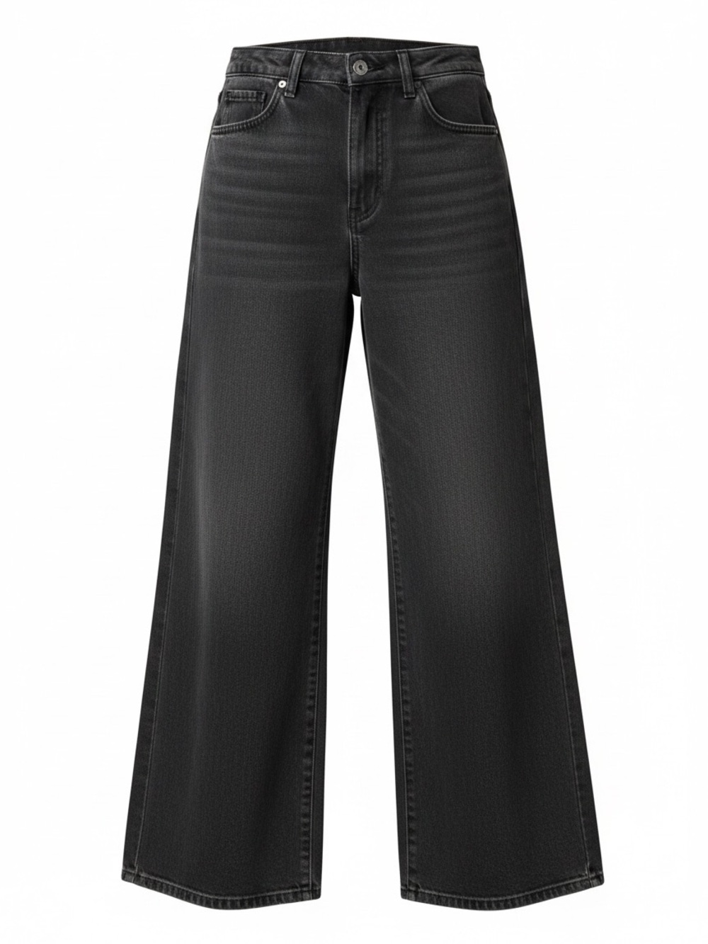 Cotton On Black Wide-Leg High-Rise Jeans